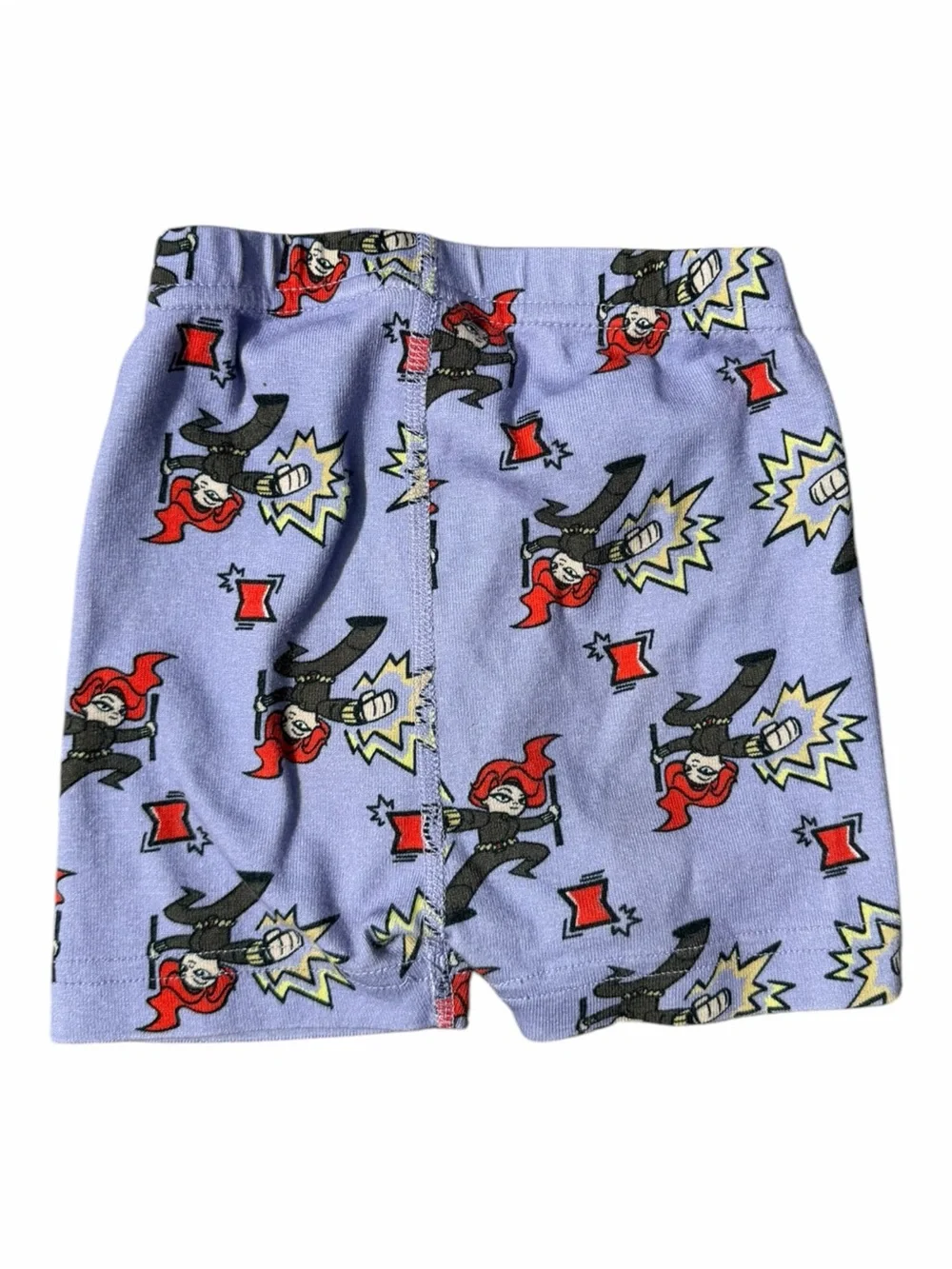Hanna Andersson Marvel Black Widow Short Pajama Set Kids 3T 90cm Purple